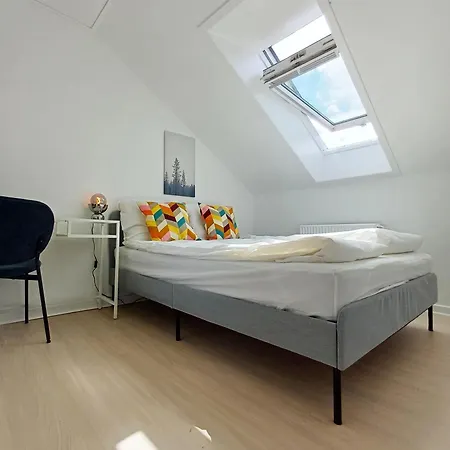 Bright Double 7 With Free Parking Hjorring